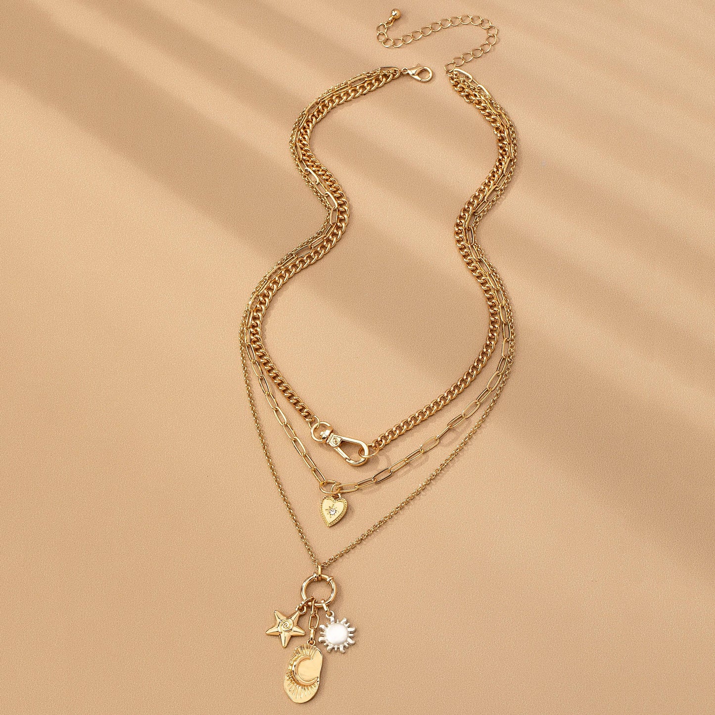 Layered Celestial Necklace