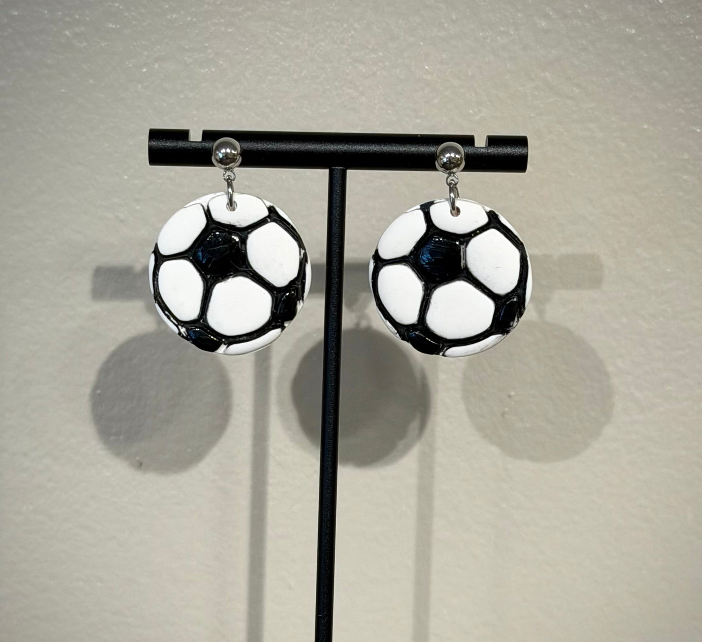 Soccer Earrings