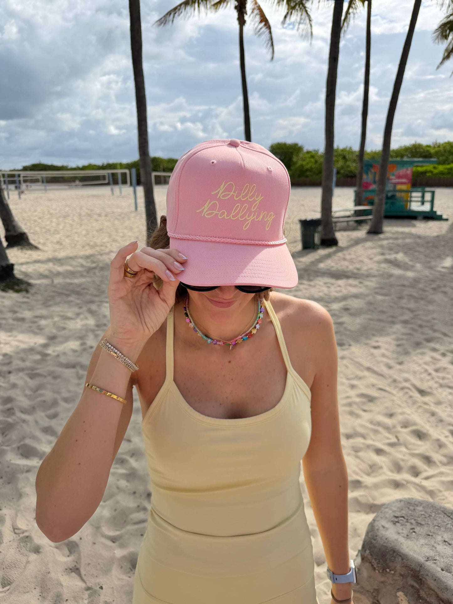 Dilly Dallying - Light Pink/Yellow