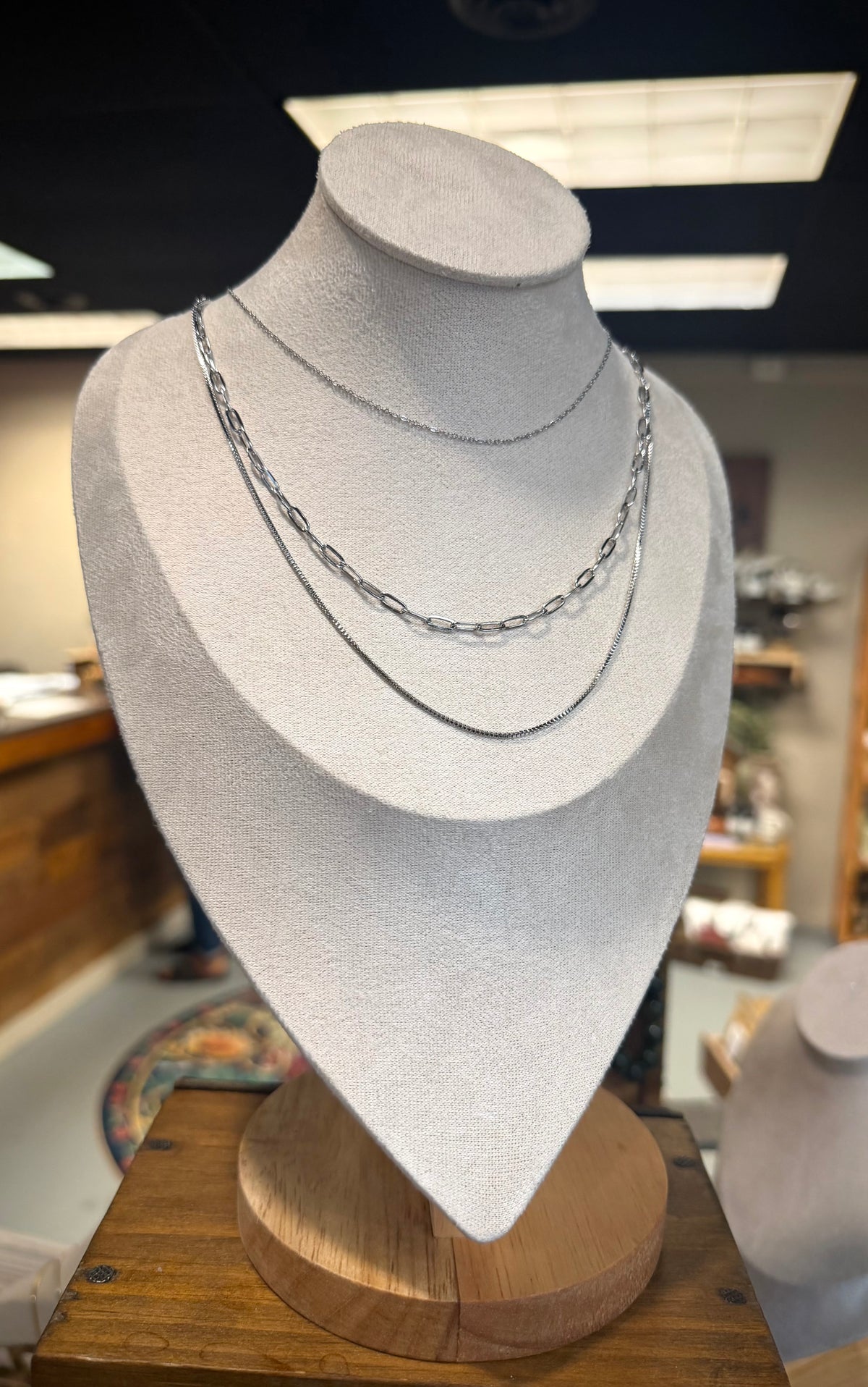 Layered Chain Necklaces