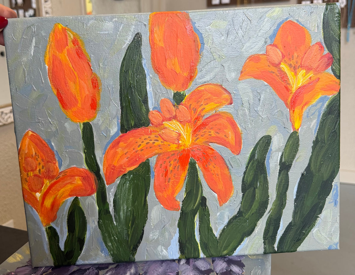 The Untamed Field / Canvas Painting