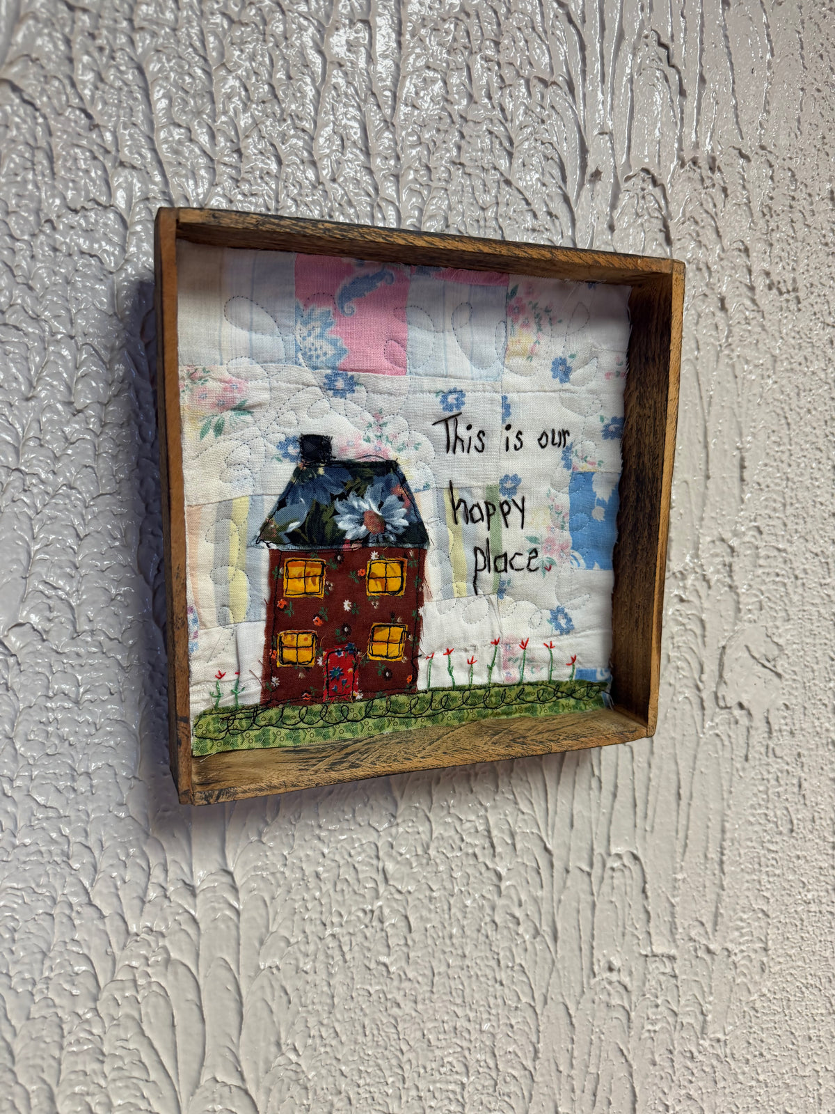 Happy Place / Quilted Art