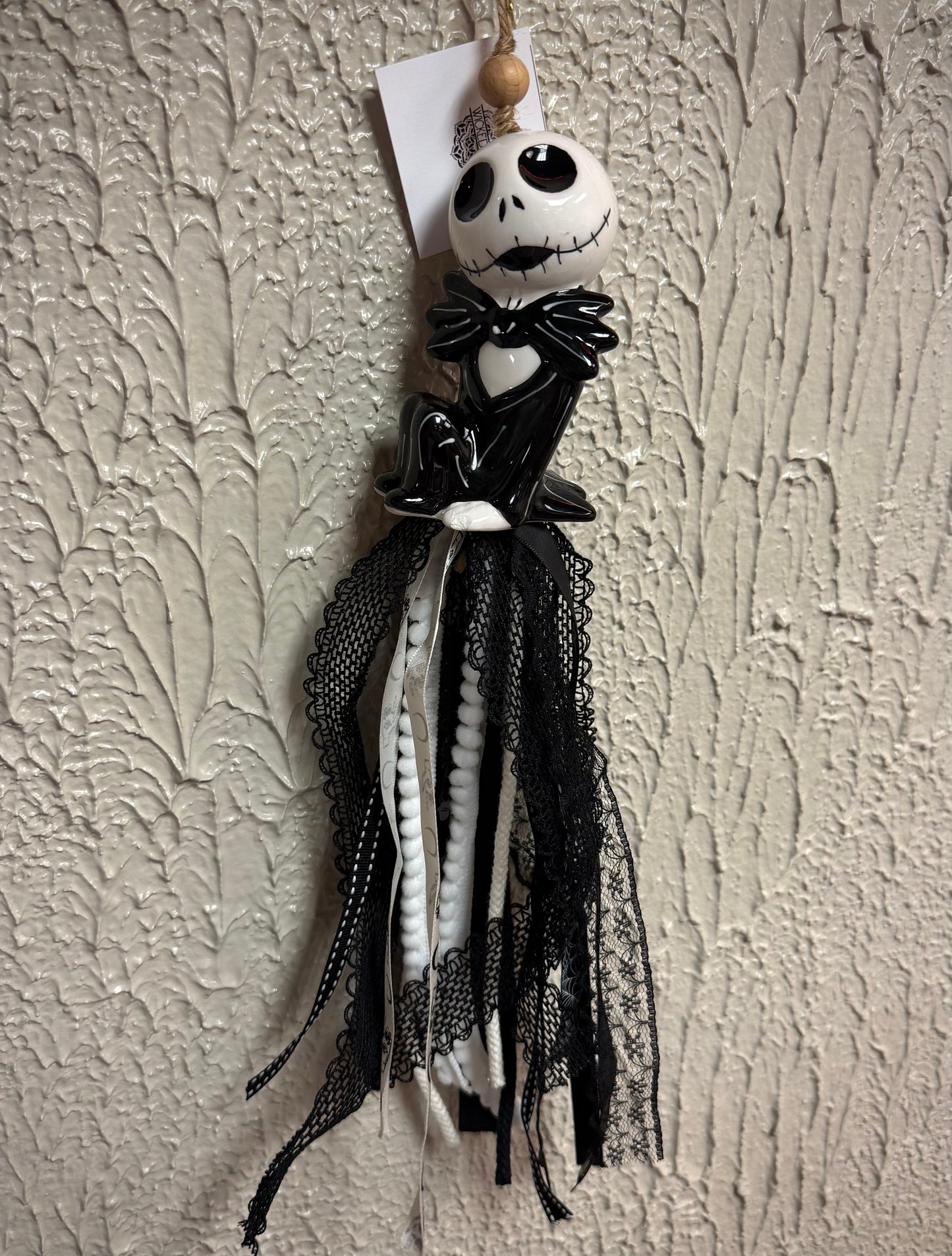 Jack & Sally / salt and pepper tassel