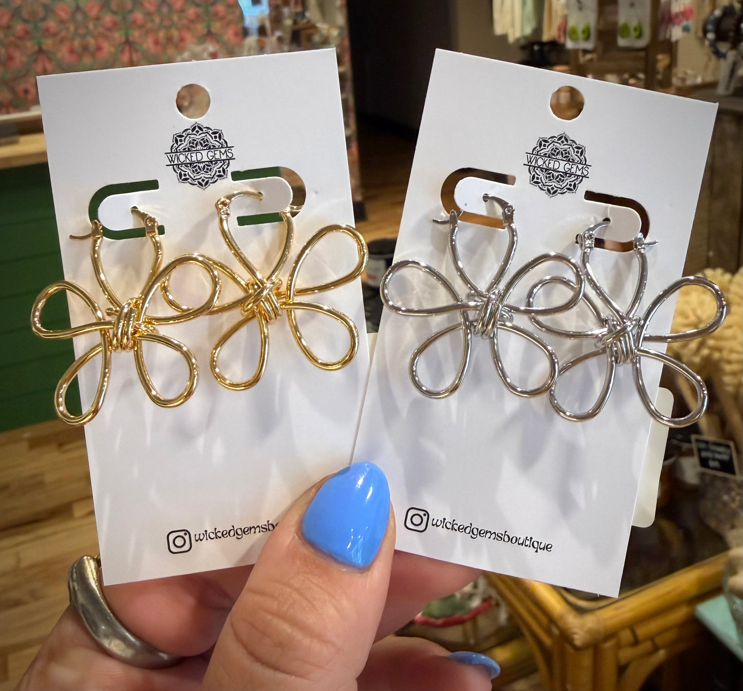Flower Hoops