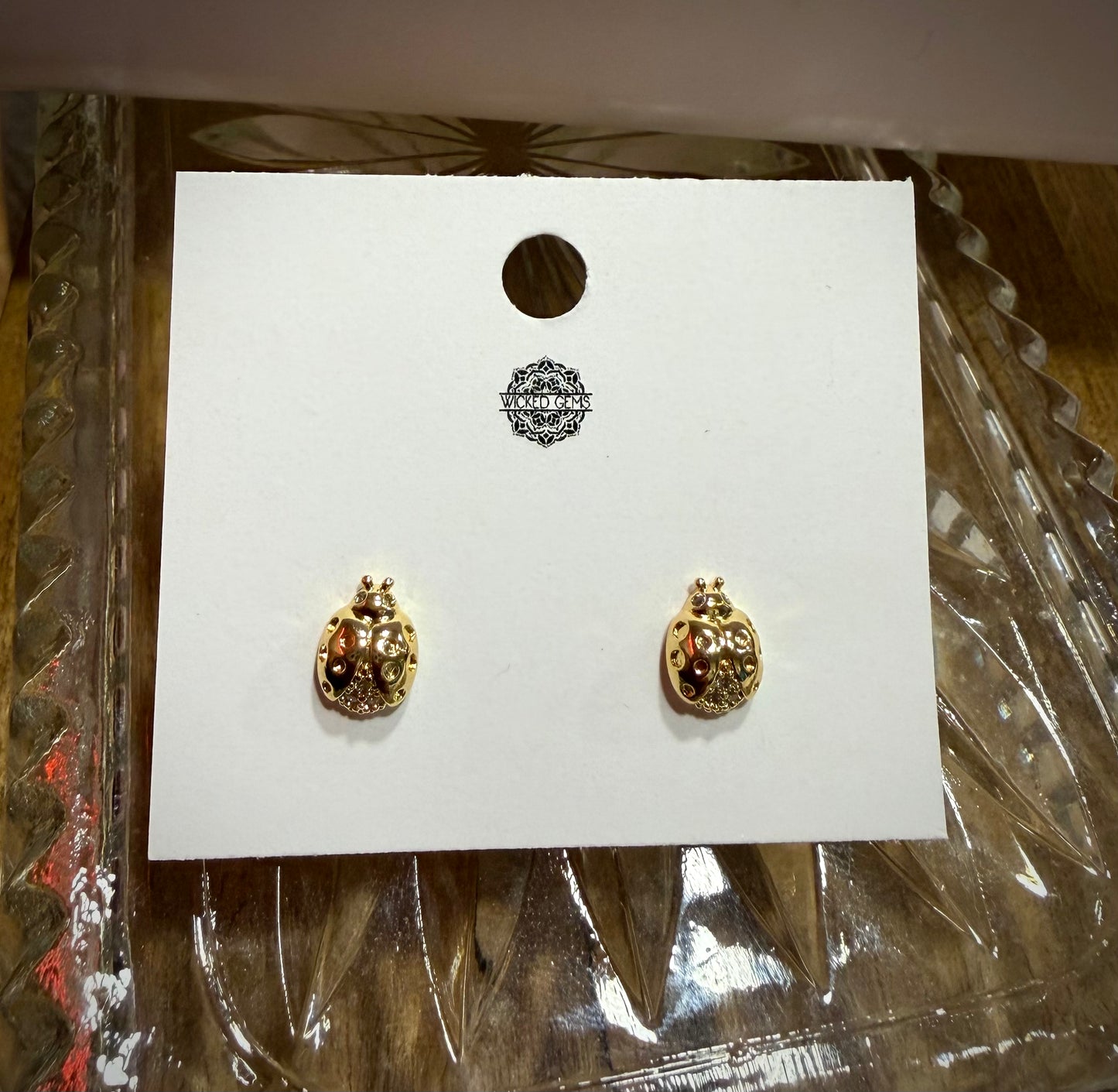 Ladybug Stud