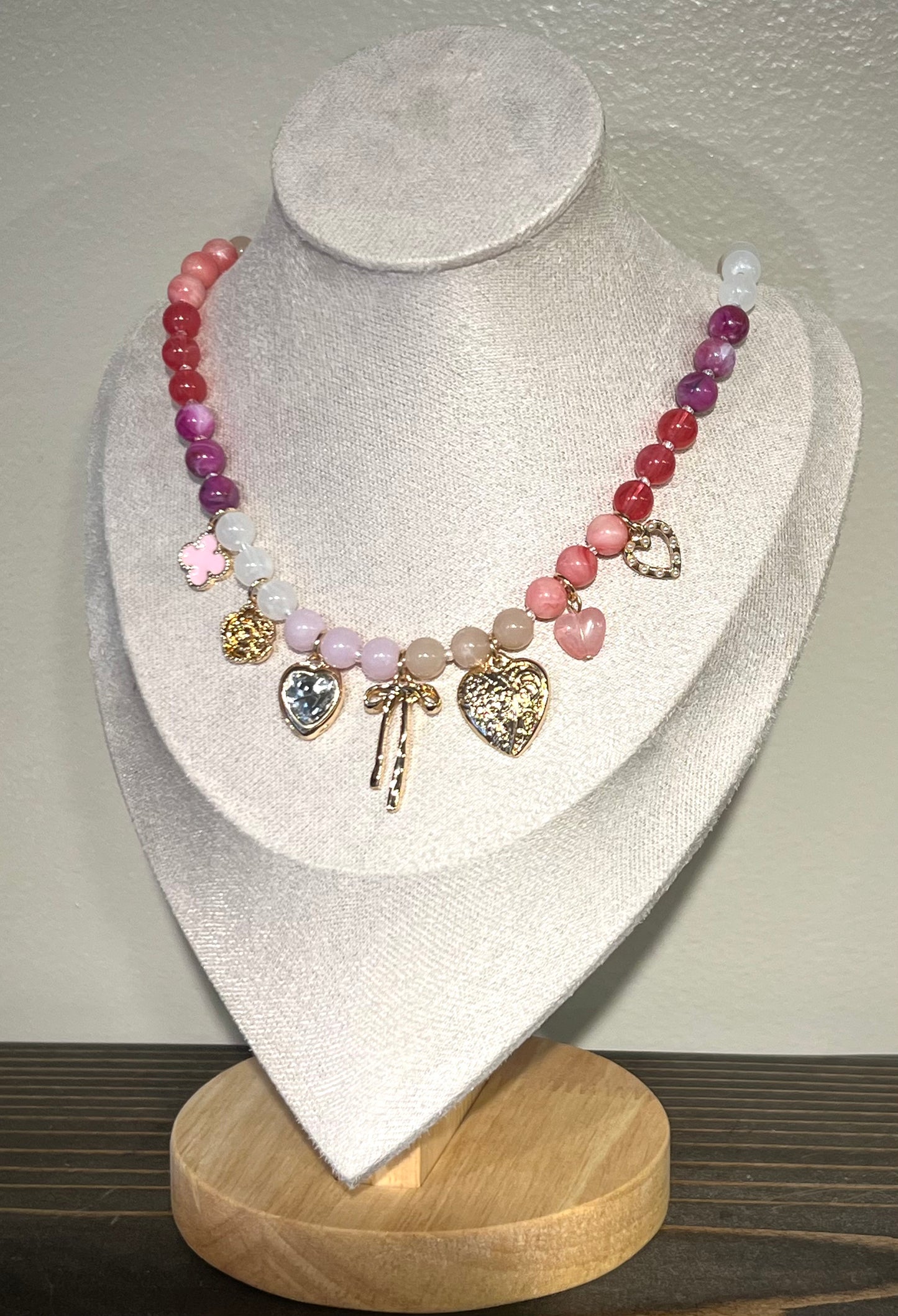 Beaded Charm Necklace