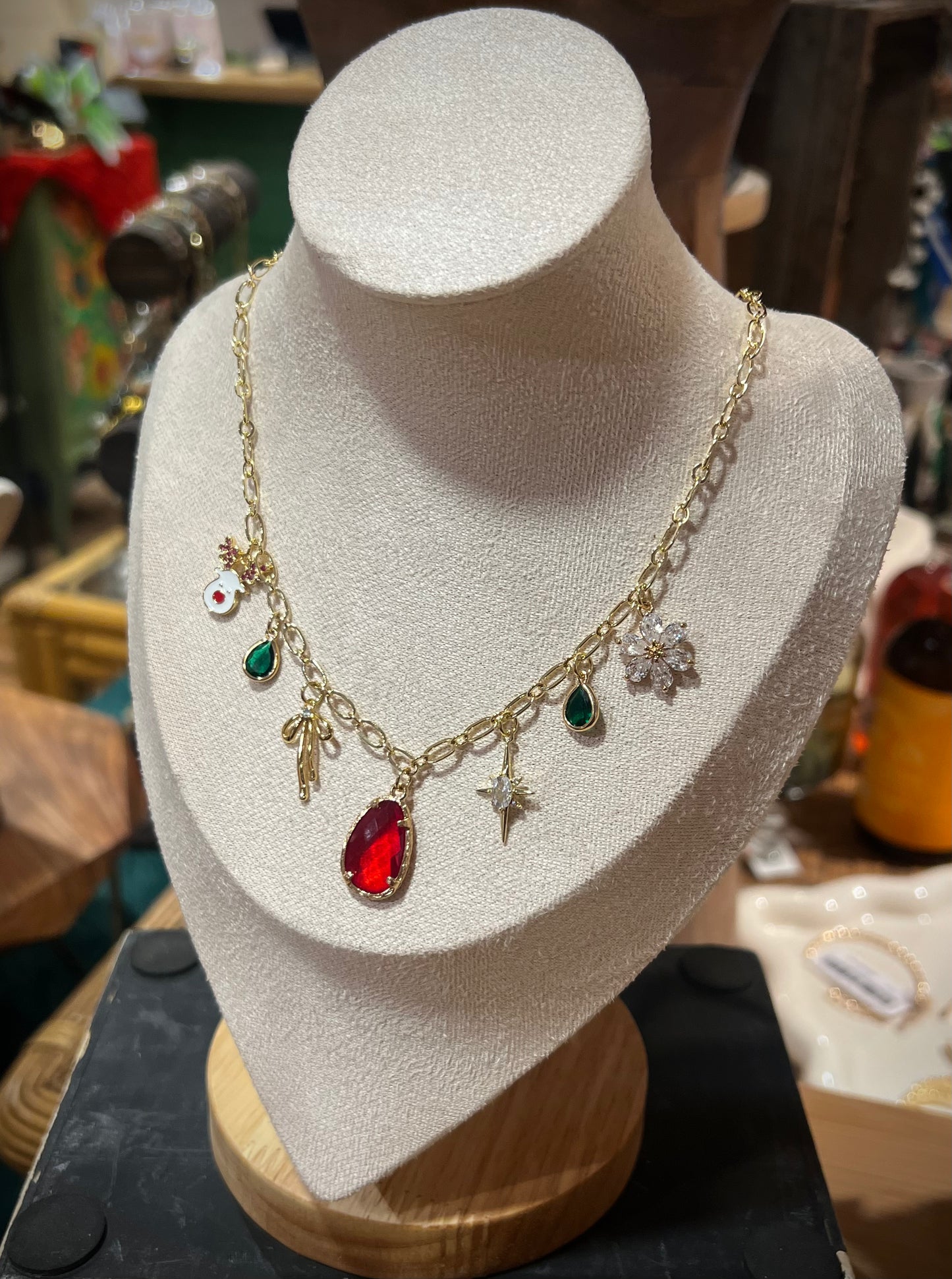 Charm Necklace / Holiday Sparkle