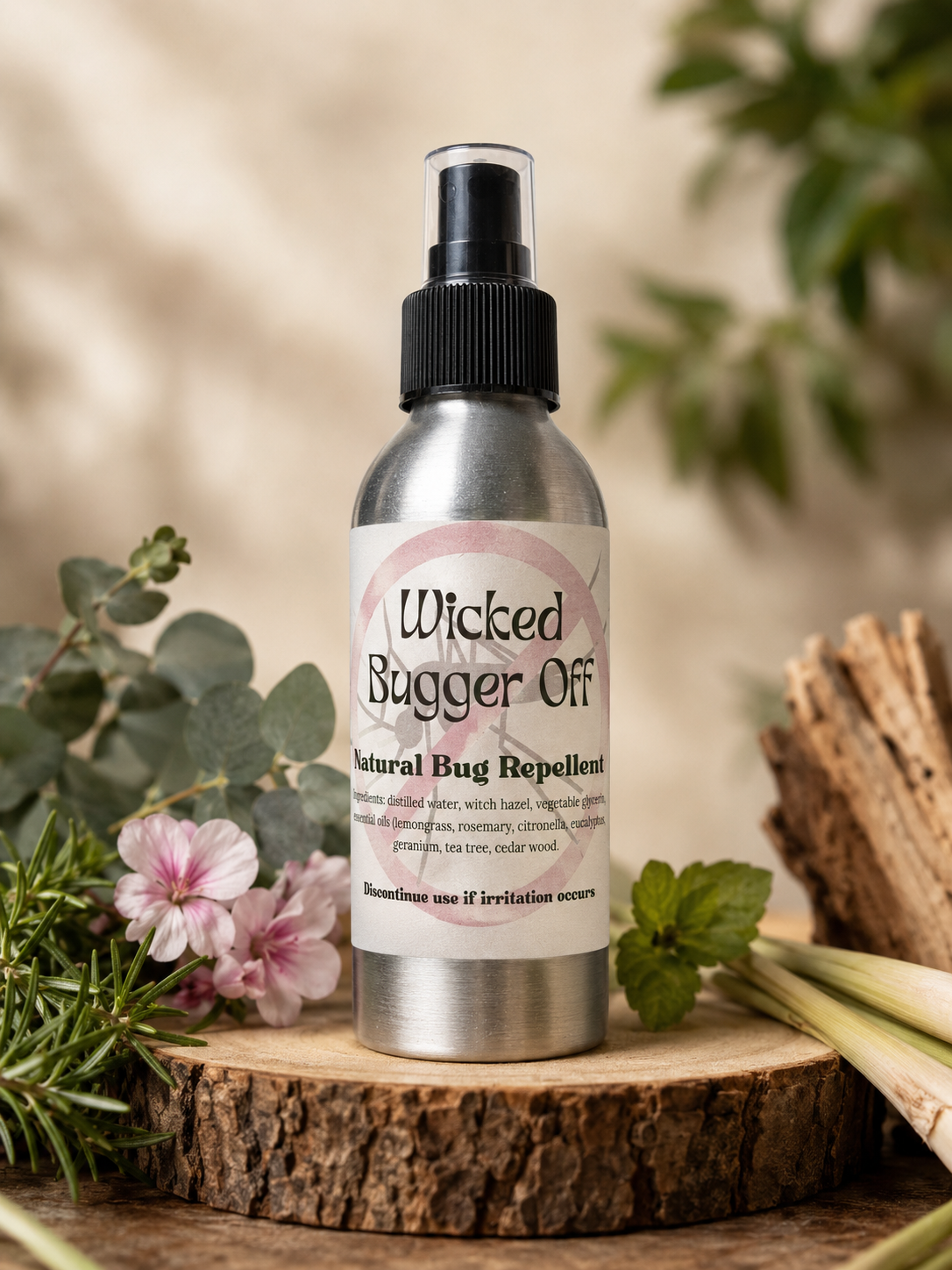 Wicked Bugger Off Spray / 4oz