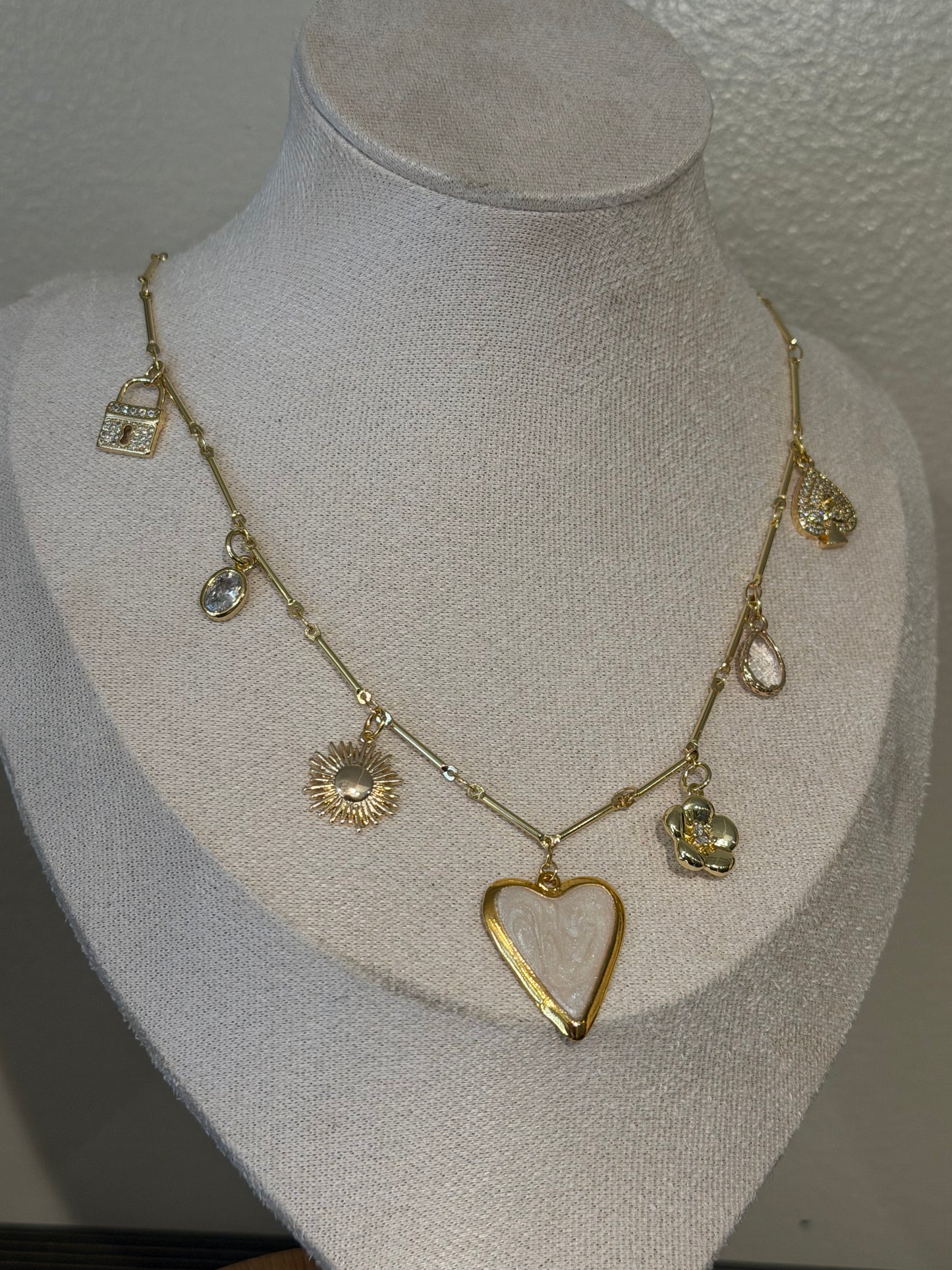 Everyday Neutral / Charm Necklace