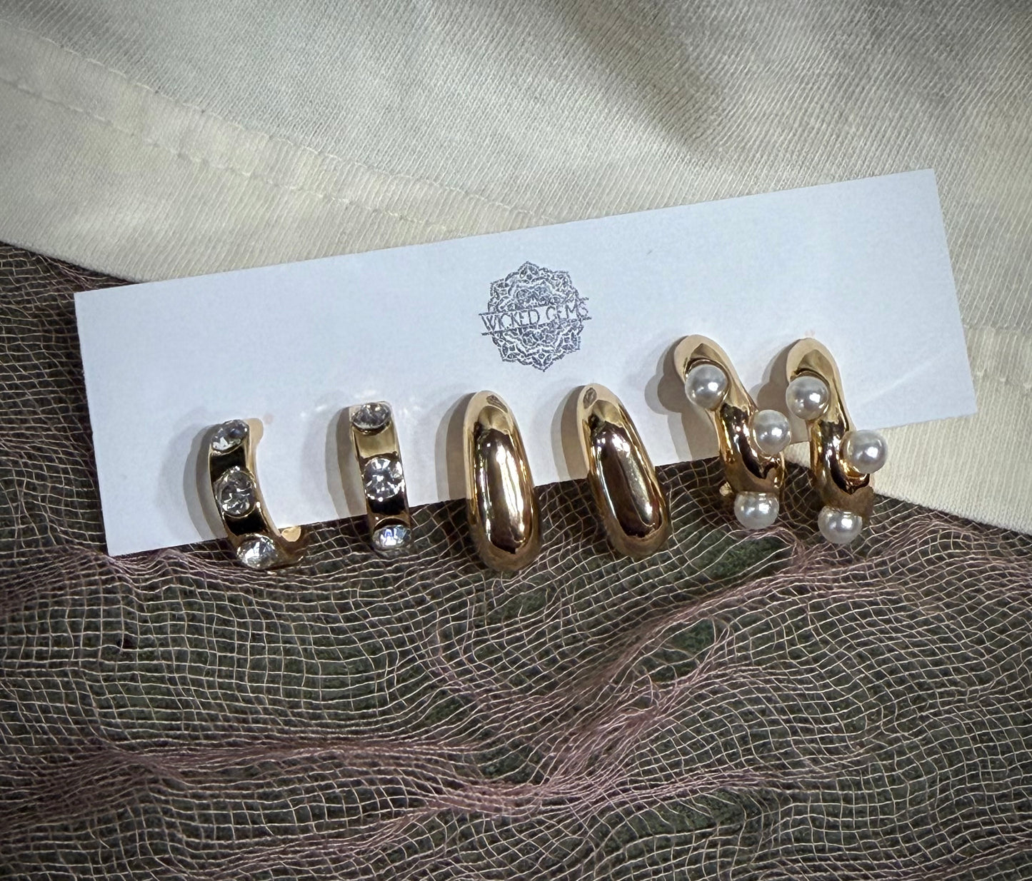 3in1 Funkies / Gold Hoops