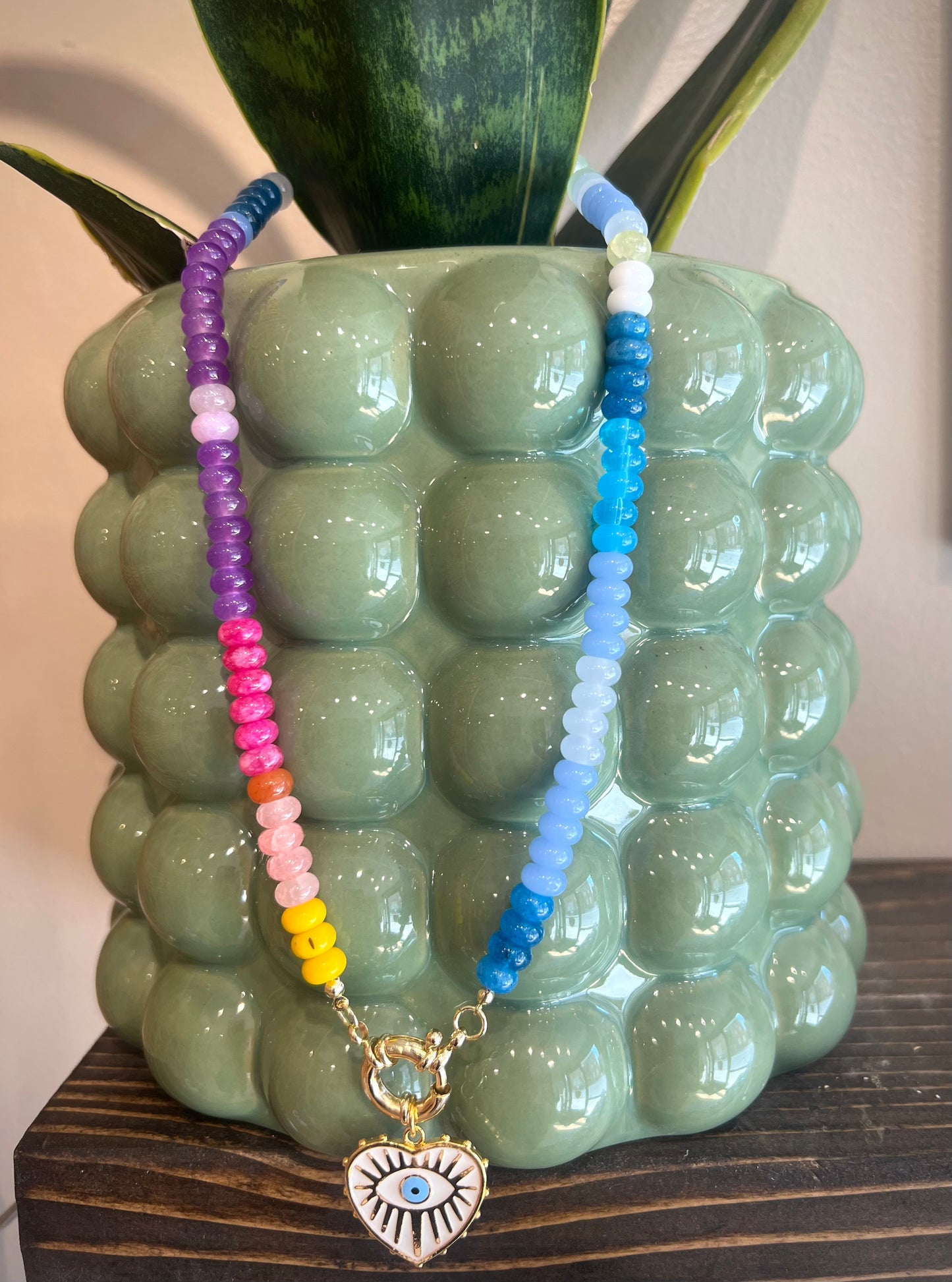Bright Multi / "Candy" Stone Necklace