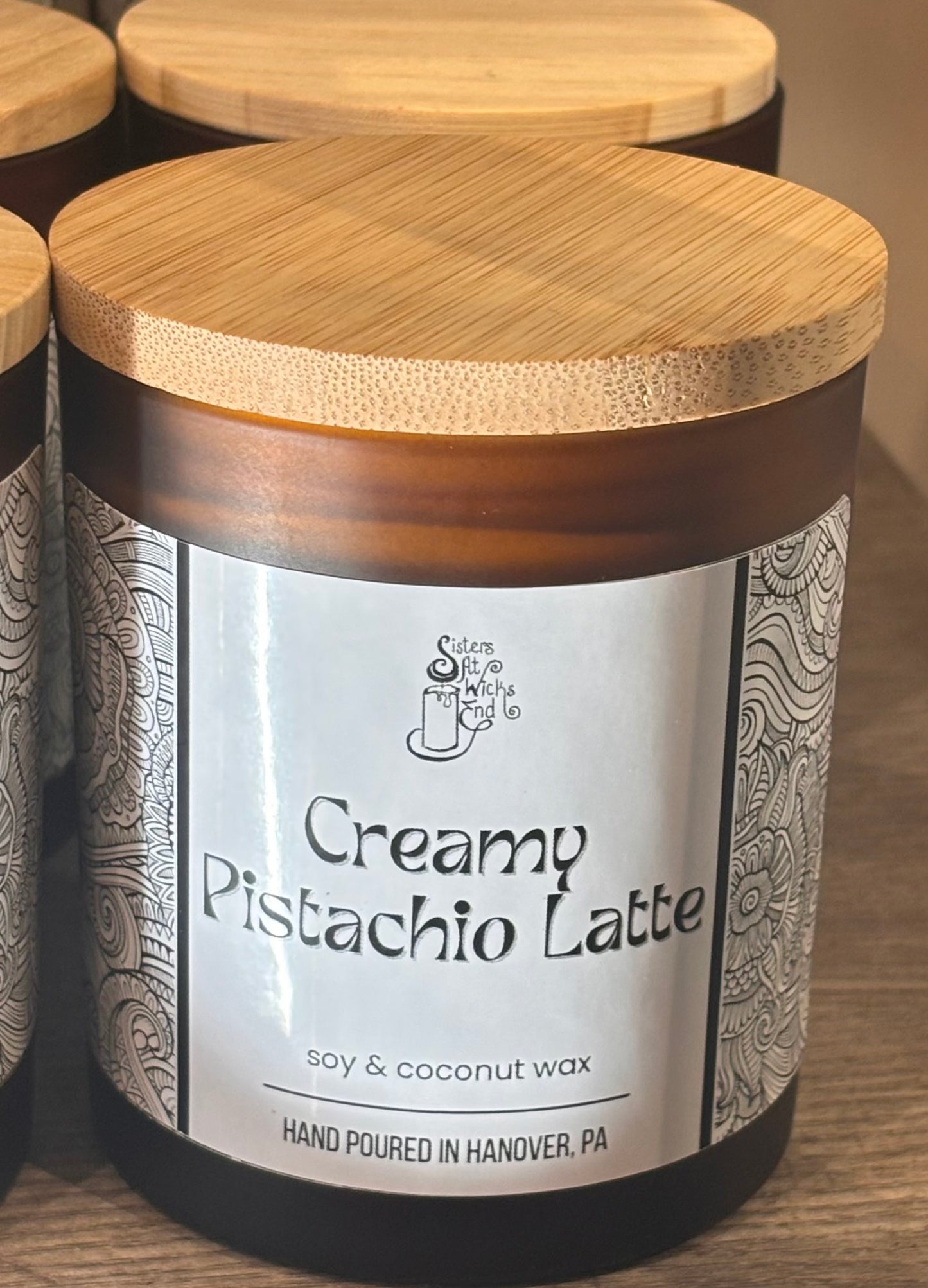 Creamy Pistachio Latte / 10oz Candle