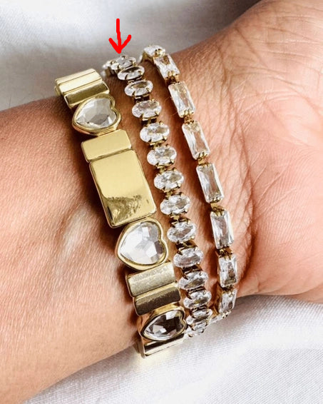 Oval Tennis Bracelet