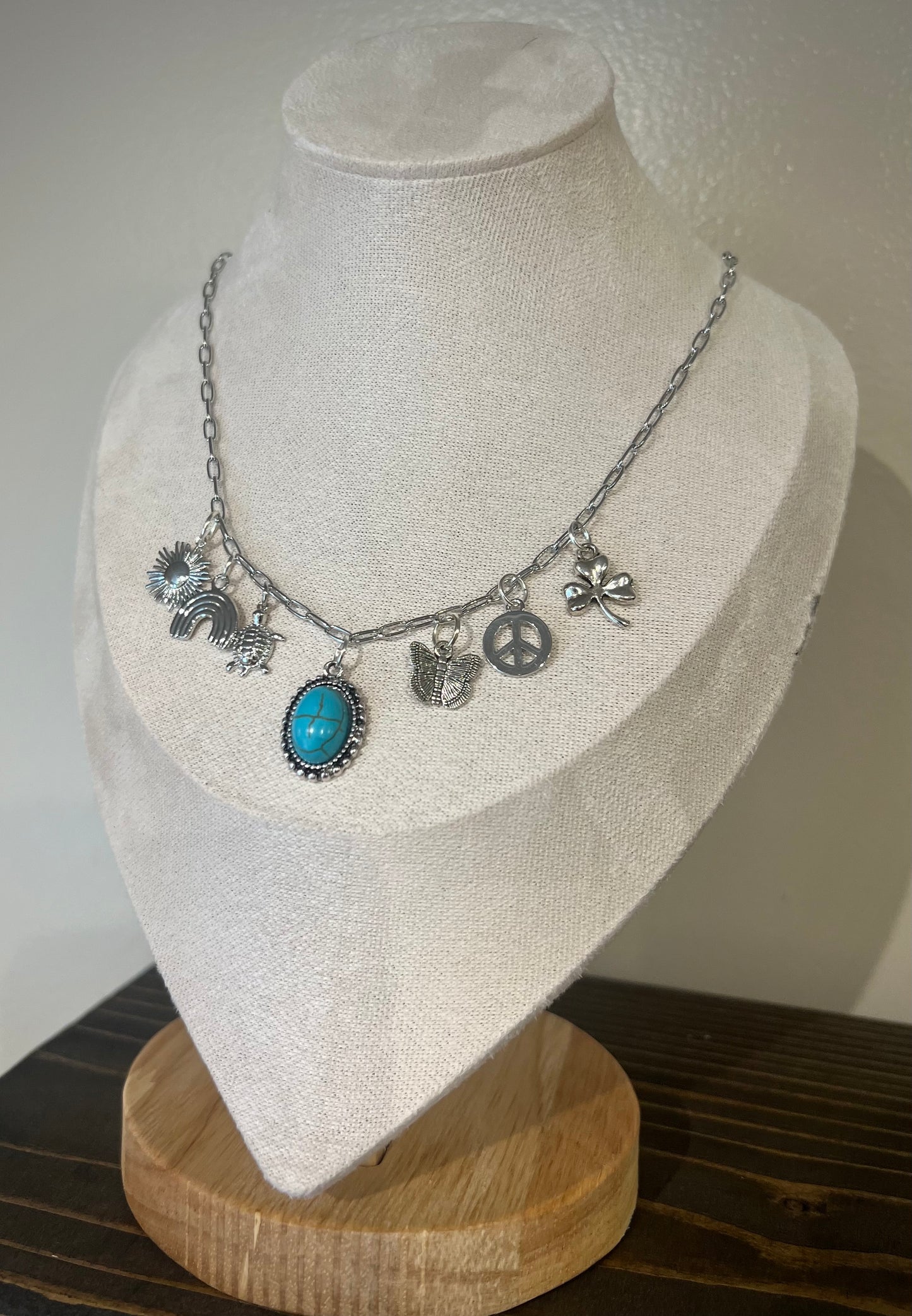 Happy Go Lucky / Charm Necklace