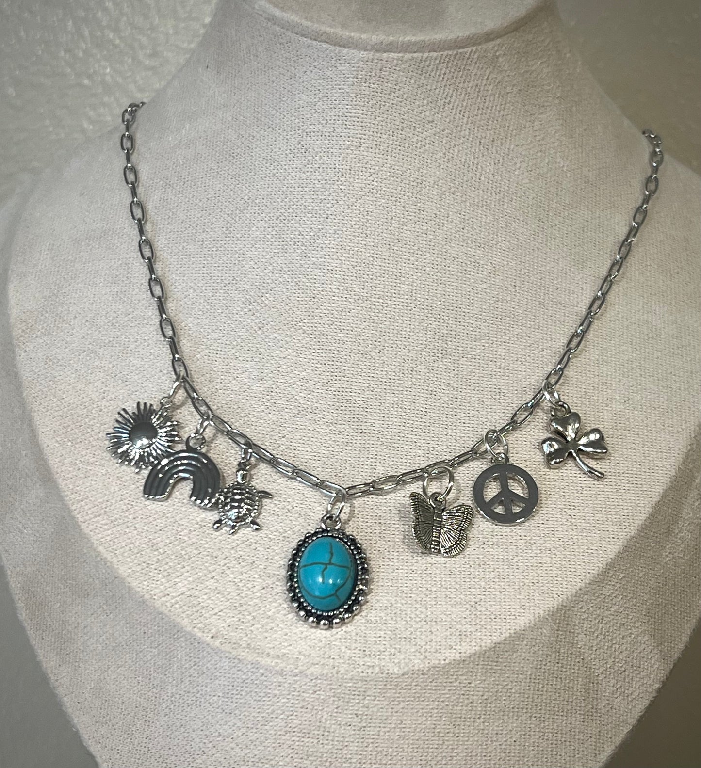Happy Go Lucky / Charm Necklace