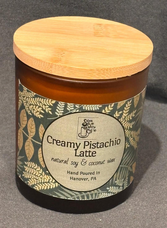 Creamy Pistachio Latte / 10oz Candle