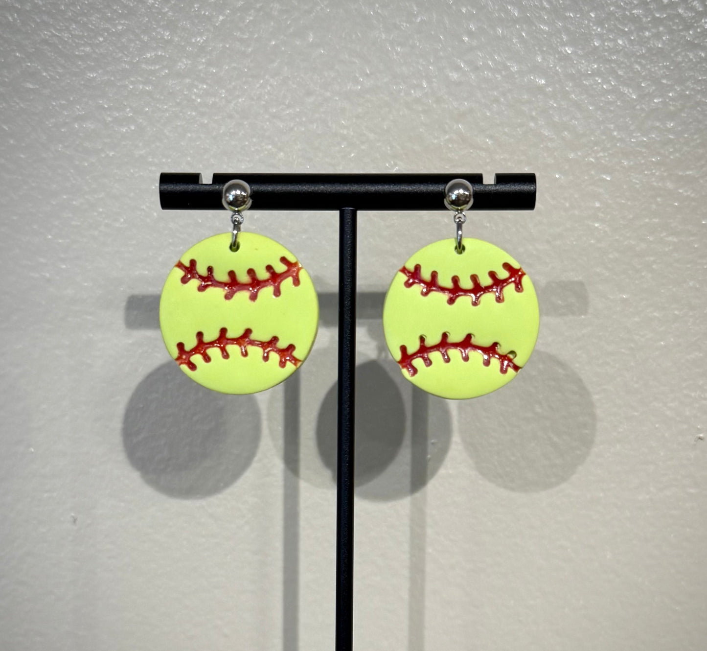 Softball Earrings