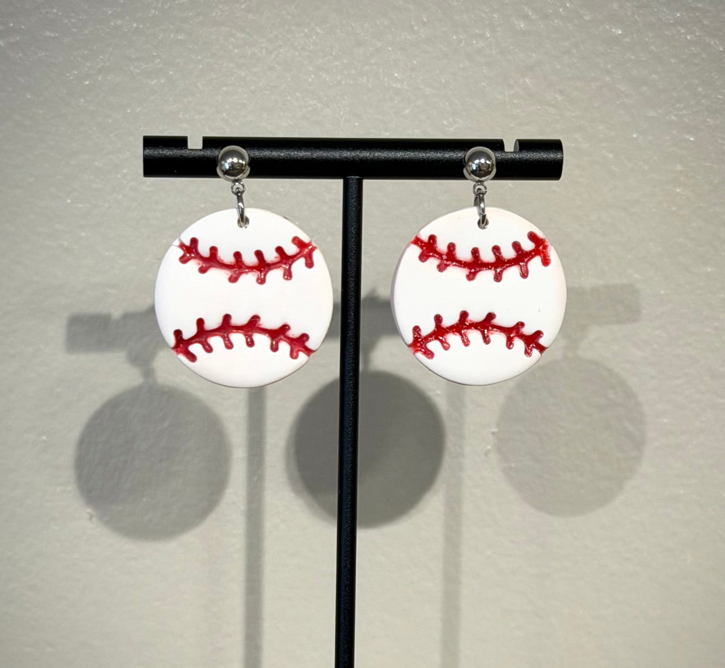 Baseball Earrings