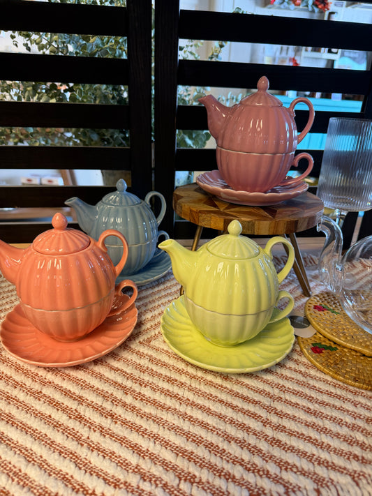 Mini Stackable Tea Pots