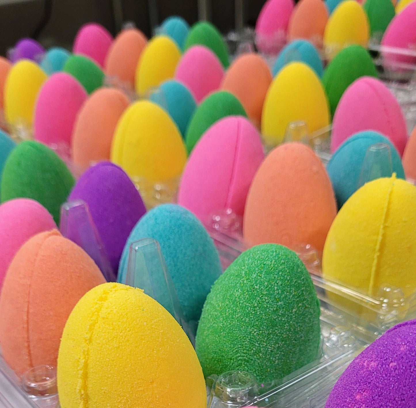 Rainbow Easter Egg Bath Bombs - 6 pack