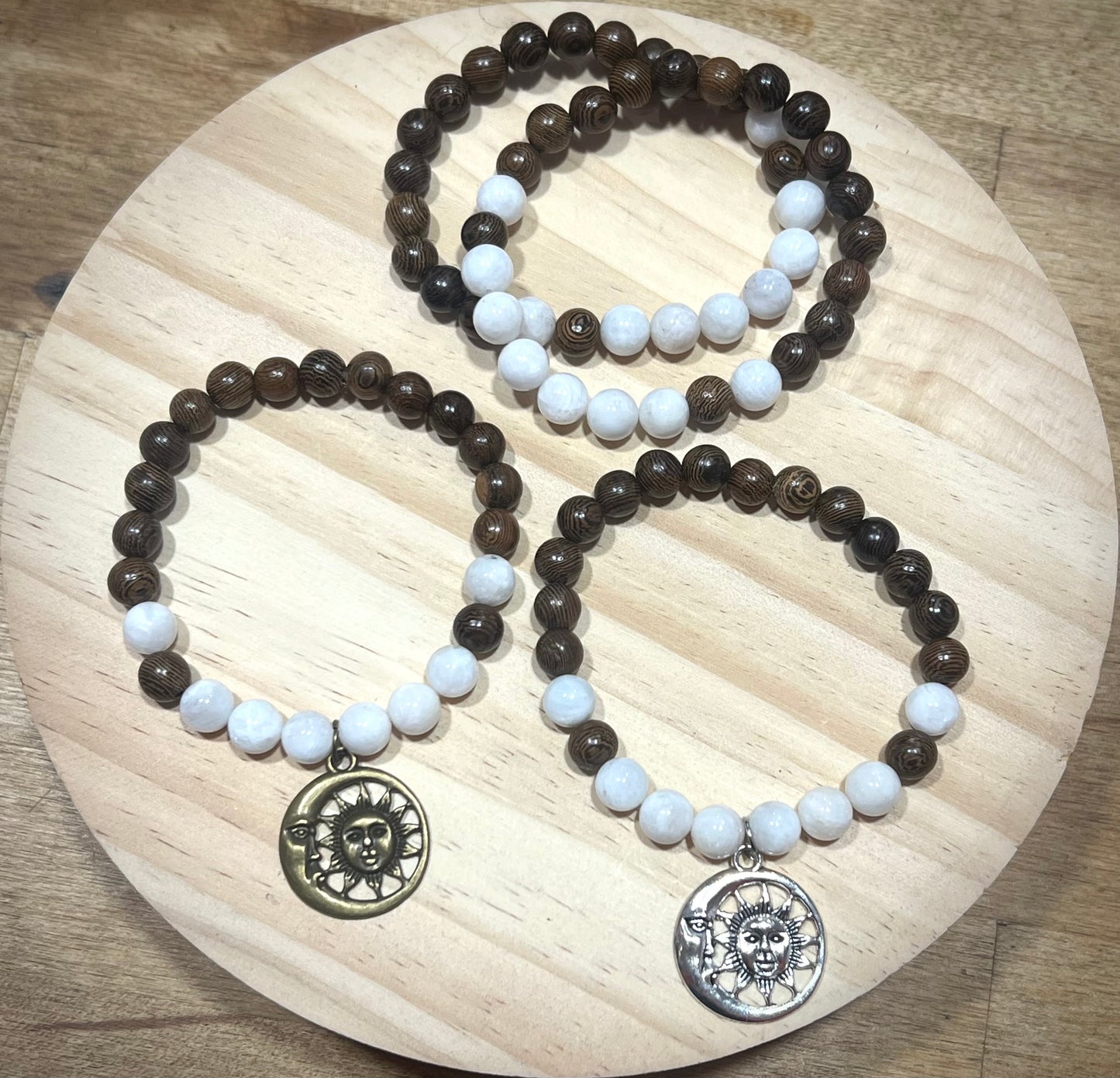 Moonstone/Intuition Gemstone Bracelet
