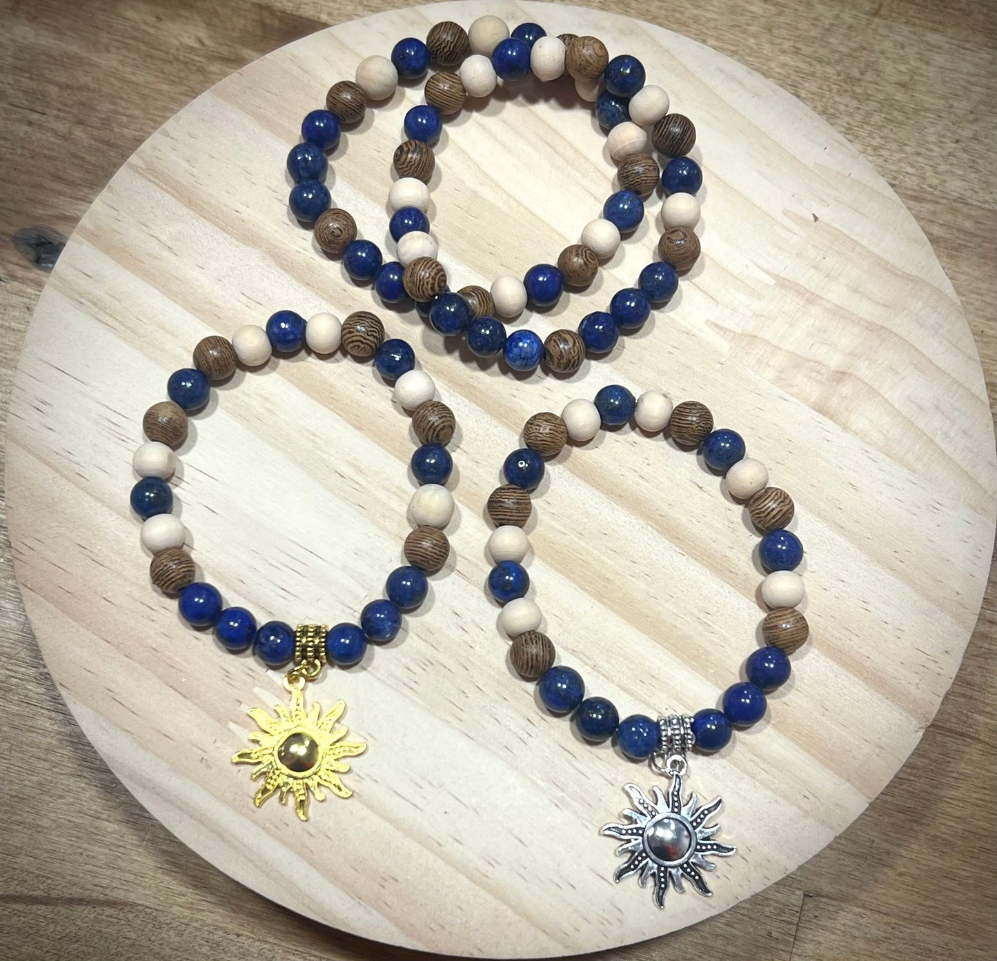 Lapis Lazuli/Wisdom Gemstone Bracelet