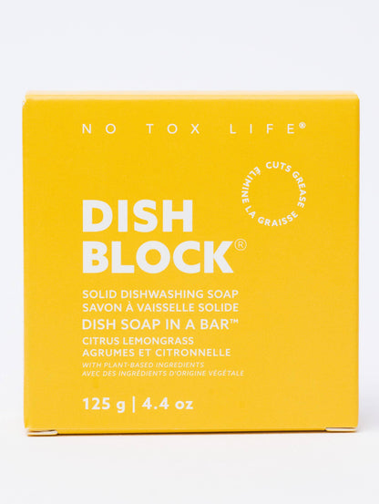 Solid dish soap bar / Citrus Lemongrass