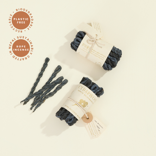 Cedarwood Rope Incense Bundle
