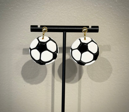 Soccer Earrings