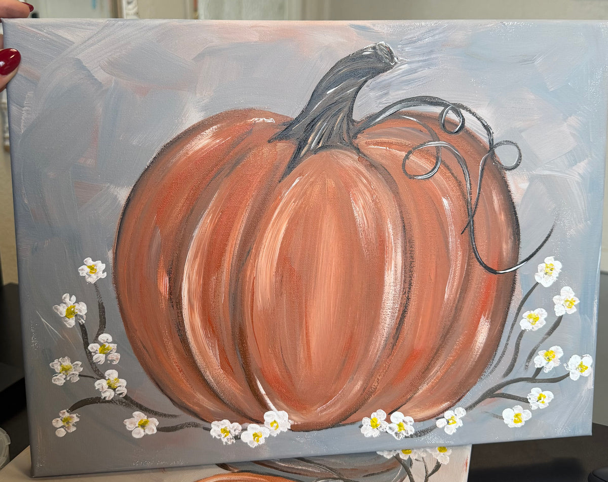 The Silent Pumpkin / Canvas Painting