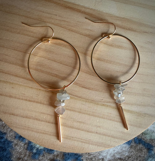 Moonstone Dangle