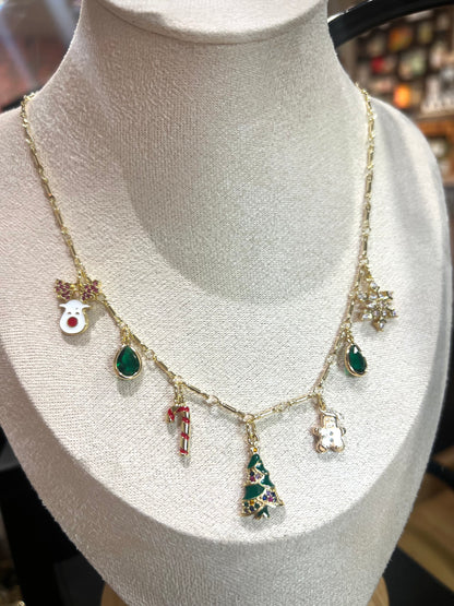 Charm Necklace / Holiday Sparkle