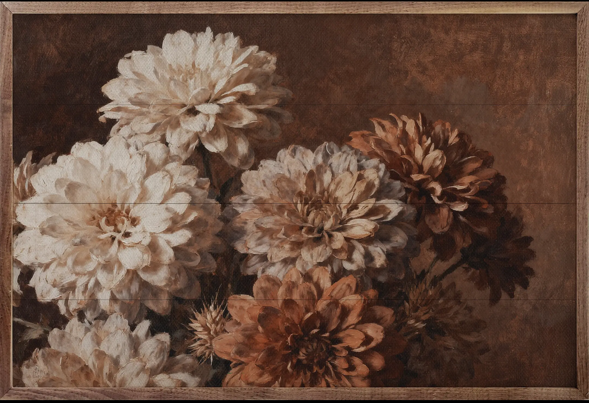 Mum bouquet print