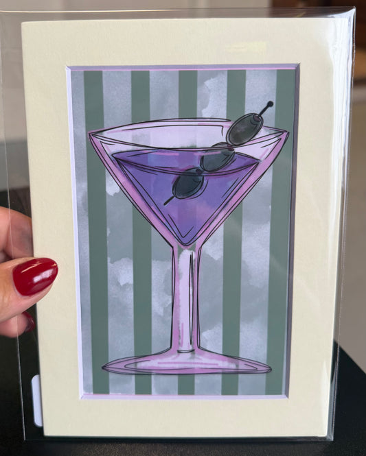Martini O'Clock / Art Print
