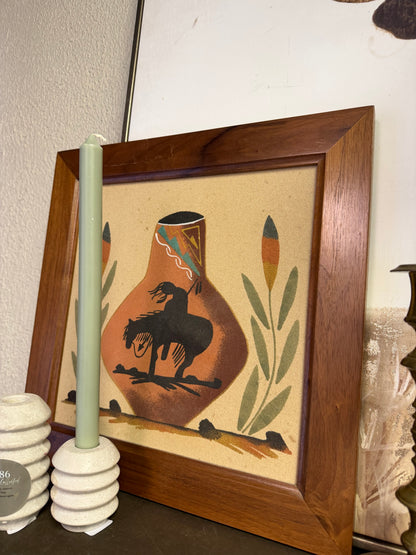 Antique Navajo Sand Art