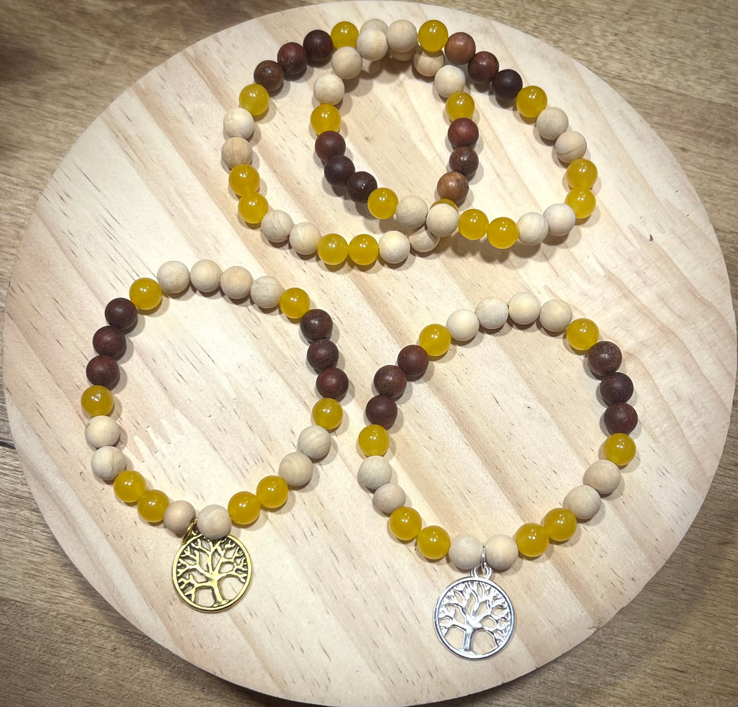 Citrine/Abundance Gemstone Bracelet