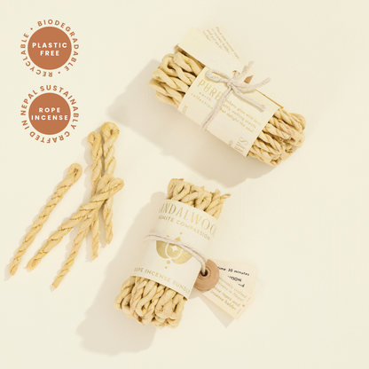 Sandalwood Rope Incense Bundle