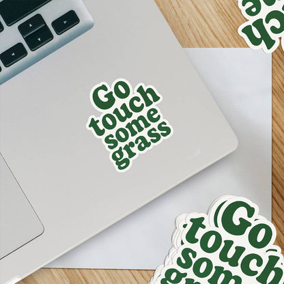 Go Touch Some Grass Sticker