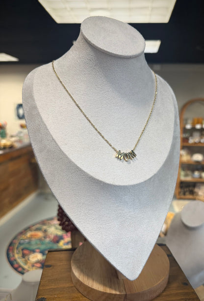 "Mom" Necklace
