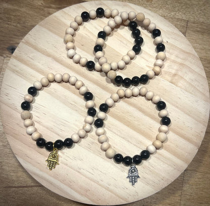 Black Onyx/Protection Gemstone Bracelet