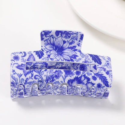 Vintage Porcelain Hair Clip