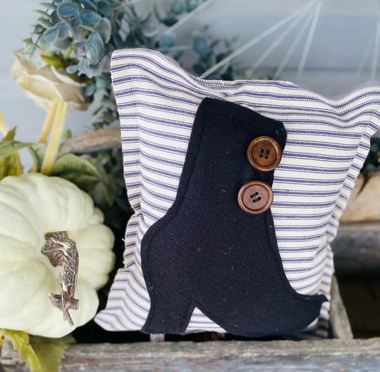Halloween Witches Boot / Pillow