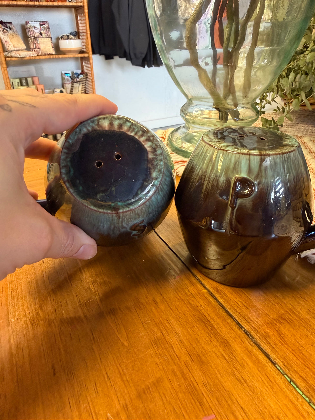Ceramic Salt and Pepper Shakers