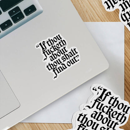 Fucketh Sticker