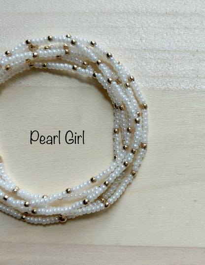 Seed Bead Bracelets / gold filled