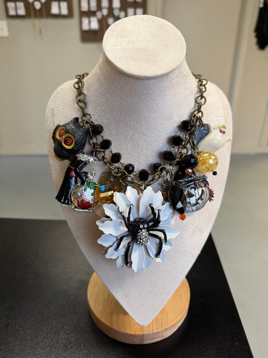 Hocus Pocus / Junk Necklace