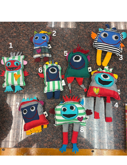 Mini Monster Stuffies