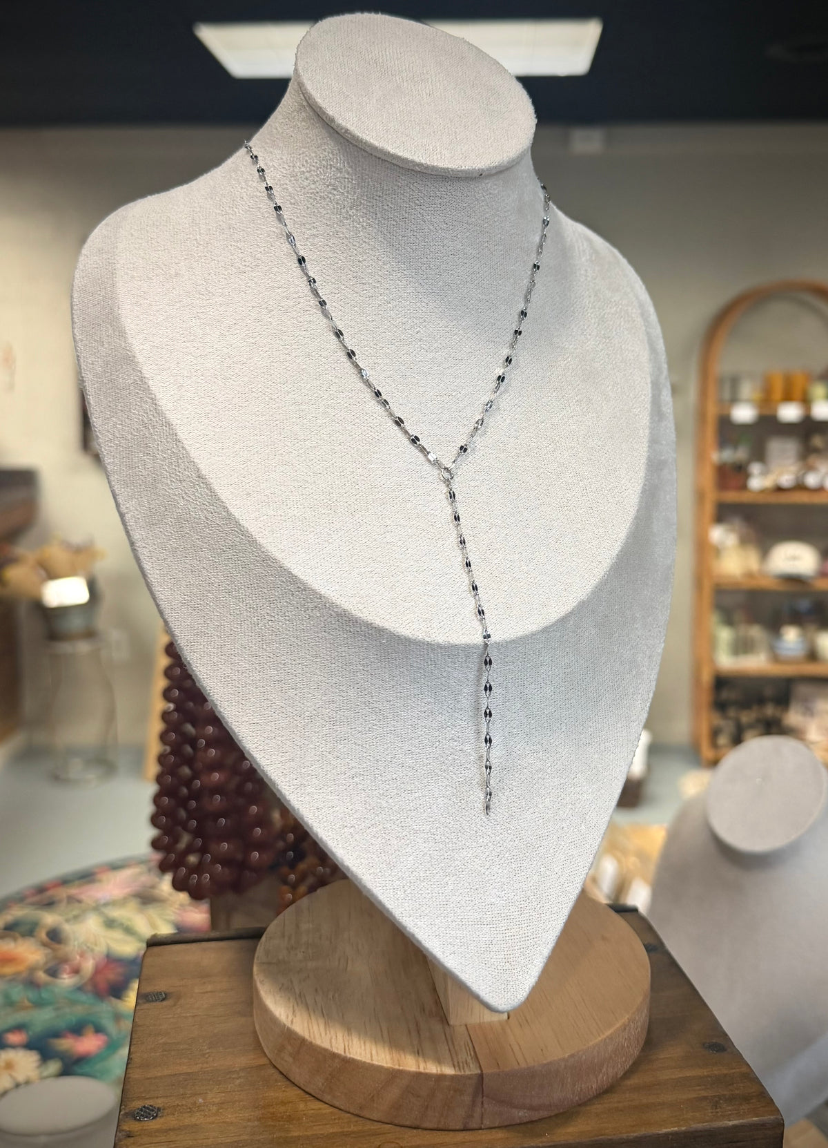 Dainty Lariat Necklace