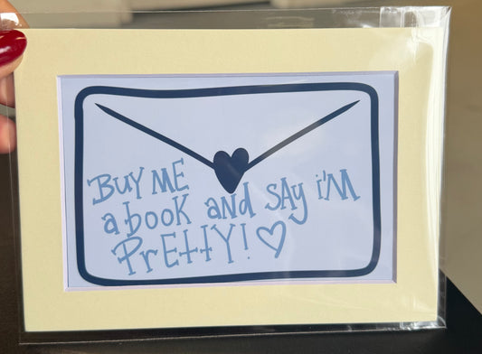 Pretty Book / Art Print