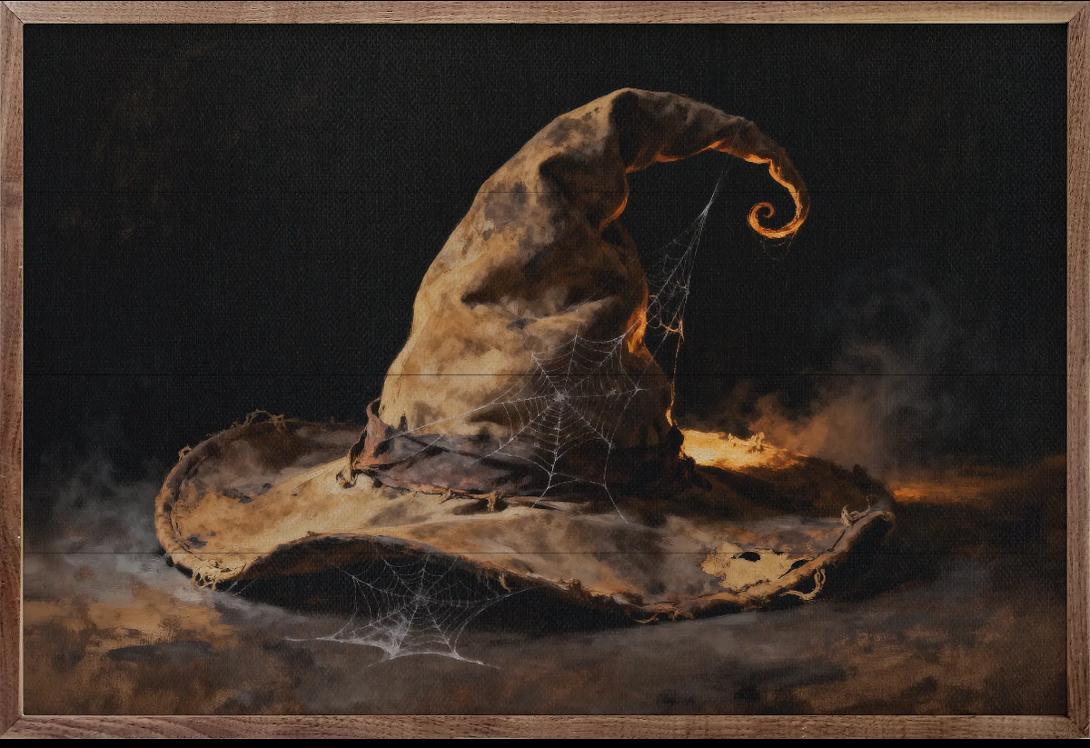 Witch hat print